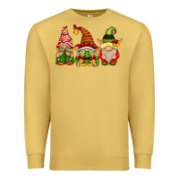 Antique Gold Elf Gnomes Premium Sweatshirt - CowhideDigitalArt