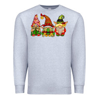 Heather Grey Elf Gnomes Premium Sweatshirt - CowhideDigitalArt