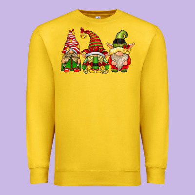 Elf Gnomes Premium Sweatshirt Designed By Cowhidedigitalart