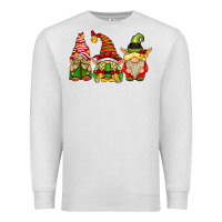Oatmeal Heather Elf Gnomes Premium Sweatshirt - CowhideDigitalArt