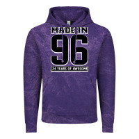 Cloud Purple Made In 96 24 Years Of Awesome Vintage Hoodie - Bettercallsaul