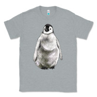 Heather Grey baby penguin Classic Tee - LillyAllenDesigns