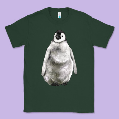 Baby Penguin Classic Tee Designed By Lillyallendesigns