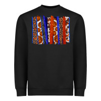 Black Basketball brushstroke Heavyweight Sweatshirt - HowdyJamesFarm
