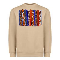 Mushroom Basketball brushstroke Heavyweight Sweatshirt - HowdyJamesFarm