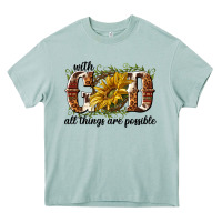Arona with god all things are possible Heavy Core Tee - NancyCooperArtShop