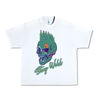 White Stay Wild Urban Heavy Tee - Bettercallsaul