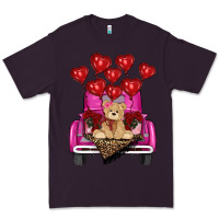 Plum valentines day tedybear truck Premium Tee - RanaPortraitStore