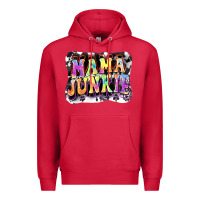 Cardinal Mama junkie Mother's Day Premium Hoodie - FaDigitalArtStudio