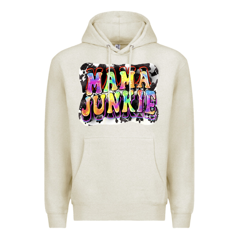 Mama Junkie Mother's Day Premium Hoodie by FaDigitalArtStudio | Teevron