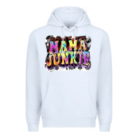 White Mama junkie Mother's Day Premium Hoodie - FaDigitalArtStudio