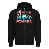 Black coffee gives me nurse powers bbs Zipper Hoodie - BundleAndBundleShop