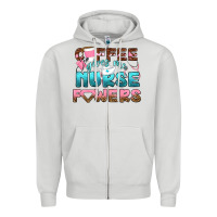 Coffee Gives Me Nurse Powers Bbs Zipper Hoodie | Teevron