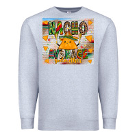 Heather Grey Nacho Average God mother Premium Sweatshirt - CowhideDigitalArt