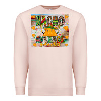 Pale Pink Nacho Average God mother Premium Sweatshirt - CowhideDigitalArt