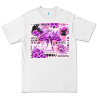 White witchy celestial witch Premium Tee - MaliasSmallBusiness