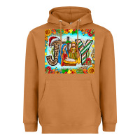 Meerkat joy jesus Heavyweight Hoodie - CowhideDigitalArt