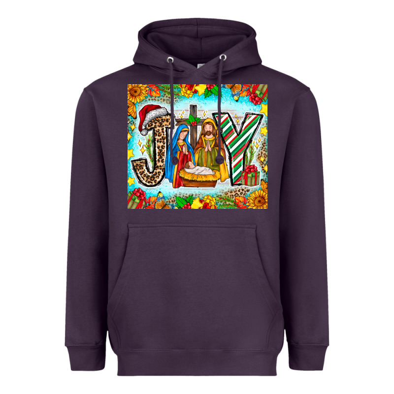 Joy Jesus Heavyweight Hoodie by CowhideDigitalArt | Teevron