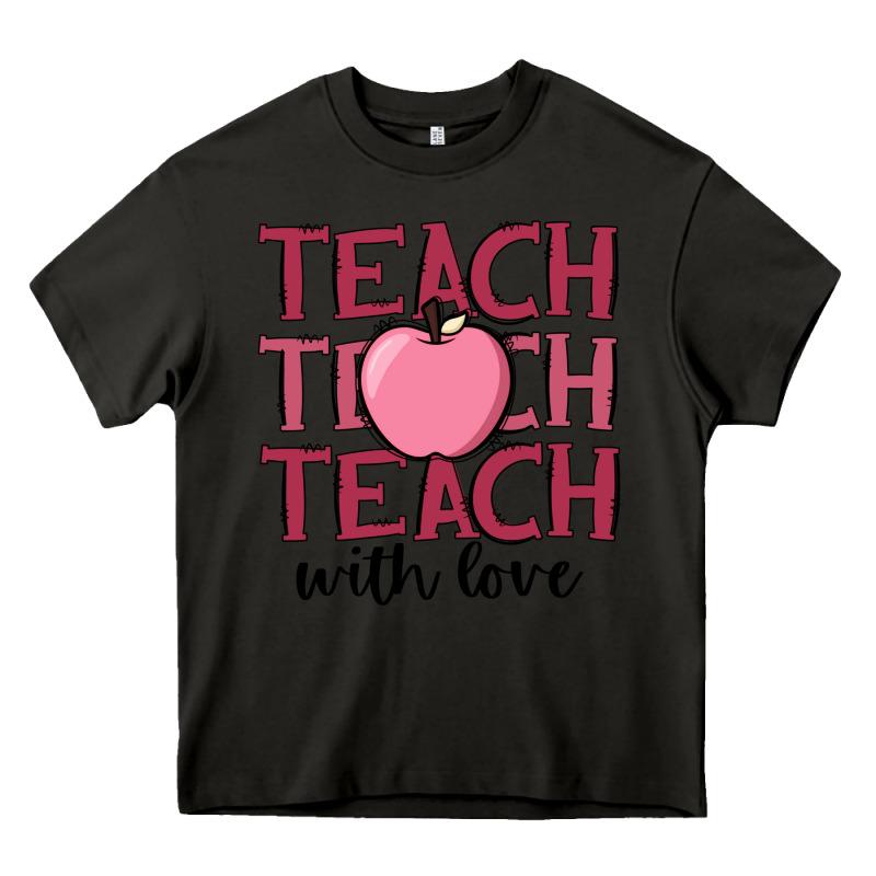 Teach With Love Heavy Core Tee by JahusDesignShop | Teevron