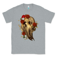 Heather Grey Ghost Skeleton Classic Tee - RanaPortraitStore