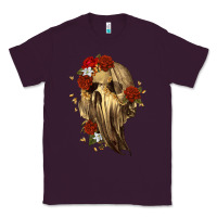 Plum Ghost Skeleton Classic Tee - RanaPortraitStore
