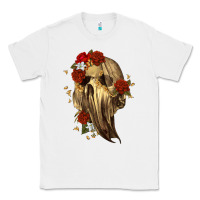 White Ghost Skeleton Classic Tee - RanaPortraitStore