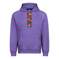 Tulip usa flag and cross penwraps Urban Hoodie - Artiststas