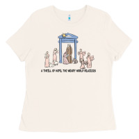 Bone a thrill of hope nativity Ladies Tee - MaliasSmallBusiness
