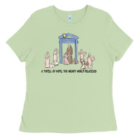 Matcha a thrill of hope nativity Ladies Tee - MaliasSmallBusiness