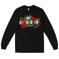 Black salvadorena Long Sleeve Tee - texasbilliewilder