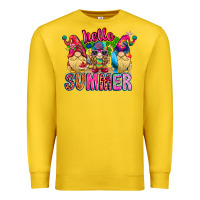 Lemon Hello summer Gnome Premium Sweatshirt - CowhideDigitalArt