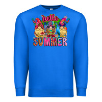 True Royal Hello summer Gnome Premium Sweatshirt - CowhideDigitalArt