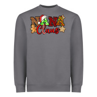 Storm Nana Claus Christmas Lights And Gifts mother's day Heavyweight Sweatshirt - HowdyJamesFarm
