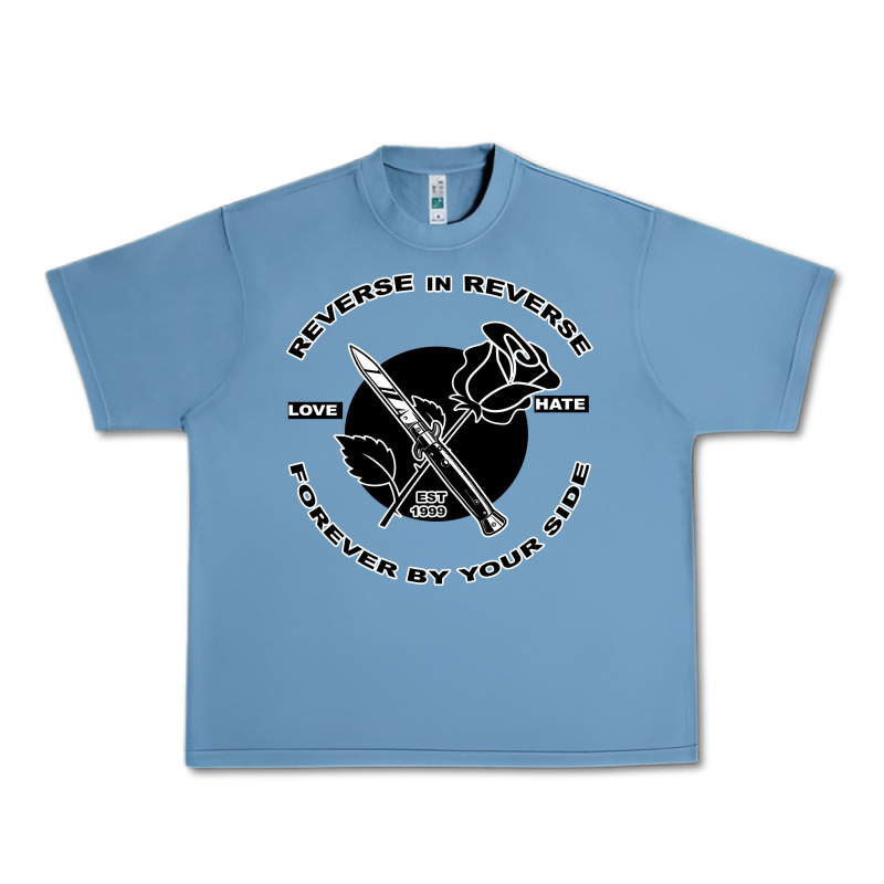 Reverse ın Reverse Love Hate Forever By Your Sıde Urban Heavy Tee by Bettercallsaul | Teevron
