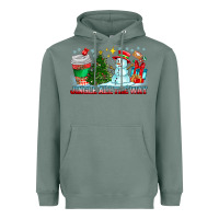 Sage Jingle All The Way Heavyweight Hoodie - CowhideDigitalArt