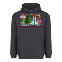 Smoke Jingle All The Way Heavyweight Hoodie - CowhideDigitalArt