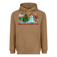 Toasted Coconut Jingle All The Way Heavyweight Hoodie - CowhideDigitalArt