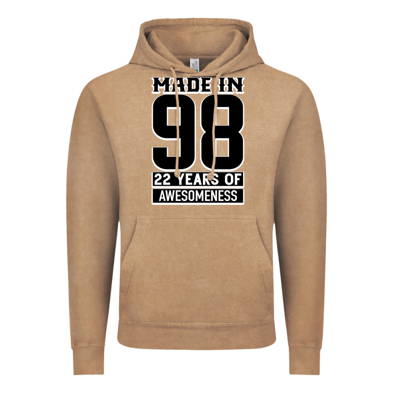 Made In 98 22 Years Of Awesomeness Vintage Hoodie by Bettercallsaul | Teevron