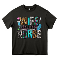 Asphalt wife mom nurse Heavy Core Tee - NancyCooperArtShop