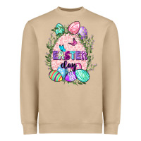 Mushroom Easter Day Heavyweight Sweatshirt - CowGirlArtShop