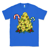 True Royal Lightning Softball Christmas Tree Classic Tee - RanaPortraitStore