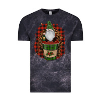 Cloud Black gnomes with coffee christmas Vintage Tee - RanaPortraitStore