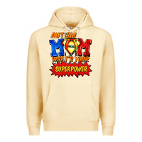 Pina Colada Autism mom what's your superpower Mother's Day Premium Hoodie - FaDigitalArtStudio