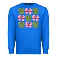 True Royal clover bow Premium Sweatshirt - CowhideDigitalArt