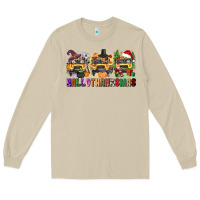 Mushroom hallothanksmas Long Sleeve Tee - texasbilliewilder