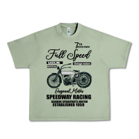 Oil Green Speedway Racing Full Speed Pin Urban Heavy Tee - Bettercallsaul