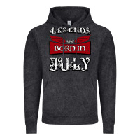 Legends Are Born In July Vintage Hoodie | Teevron