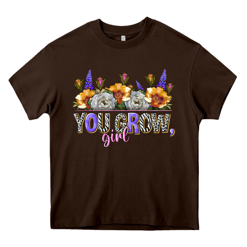 You Grow Girl Heavy Core Tee by NancyCooperArtShop | Teevron