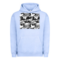 Pigment Grape Ice black and white camouflage background Urban Hoodie - Artiststas