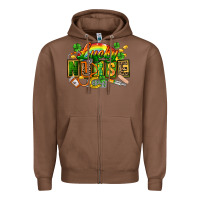Chestnut lucky nurse Zipper Hoodie - FaDigitalArtStudio